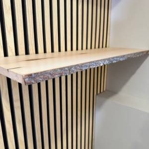 Basement Custom Shelf Installation