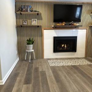 Basement Fireplace Remodeling