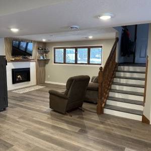 Basement Fireplace Remodeling