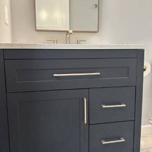 Bathroom Sink Vanity Installation