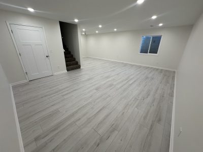 Basement Flooring Installation