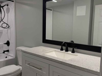 Bathroom Vanity Installation
