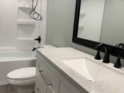 Compact Bathroom Vanity Cabinet
