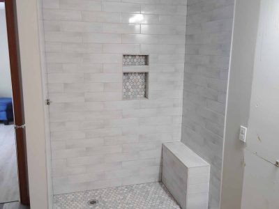 Custom Shower Tile Installation
