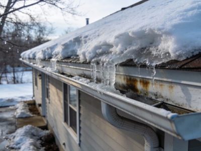 Ice Damage Roof Repair