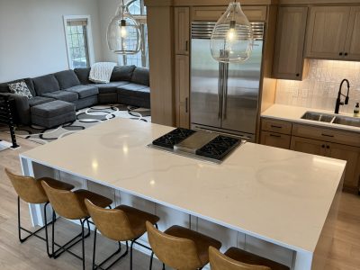 Kitchen Center Countertop Remodel