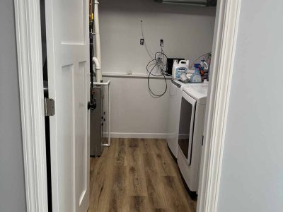 Laundry Room Construction