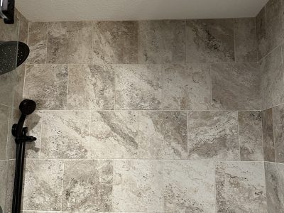 New Bathroom Tiles