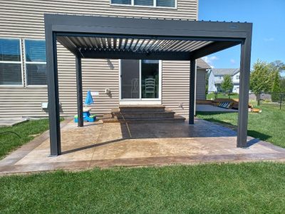 Pergola Deck Installation