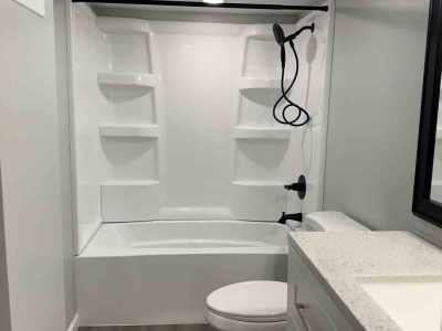 Renovated Compact Bathroom