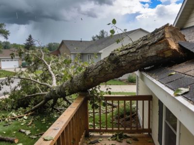 Roof Tree Damage Repair