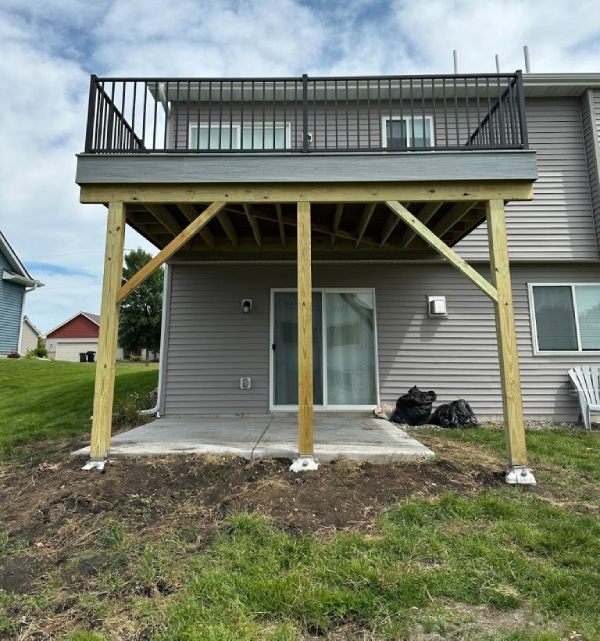 Custom Home Deck Custom Home Deck