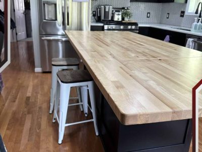New Kitchen Countertop Installation